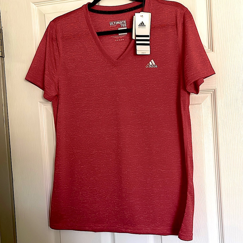 NWT. Adidas women’s Climalite t-shirt. Size large.